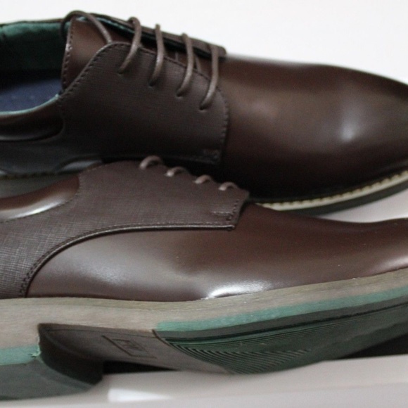 ROBERT WAYNE SANDRINO BROWN OXFORD SHOES - Picture 4 of 6